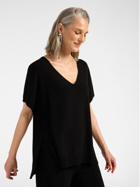 Elena Mirò Elena Mirò Sweter S033E003736N033 Czarny Regular Fit