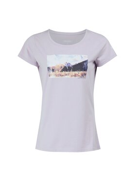 Regatta Regatta T-Shirt Breezed IV Fioletowy Short Fit