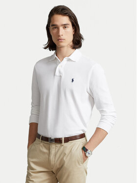 Polo Ralph Lauren Polo Ralph Lauren Поло 710680790001 Білий Custom Slim Fit