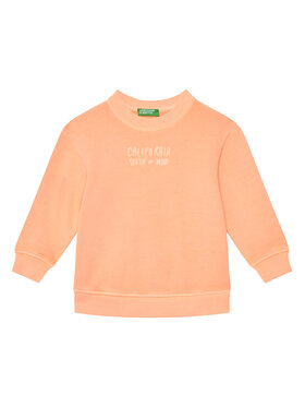 United Colors Of Benetton United Colors Of Benetton Bluza 3WITG10J4 Pomarańczowy Relaxed Fit
