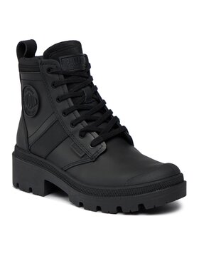 Palladium Palladium Turistická obuv Pallabase Army R 98865-008-M Černá