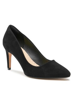 Clarks Clarks Обувки на ток Laina Rae 261748054 Черен