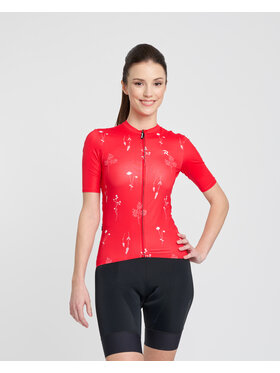 Rivanelle Rivanelle Koszulka rowerowa METTLE ELITE Czerwony Narrow Fit