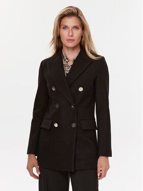 Liu Jo Liu Jo Cappotto di lana CF3126 J6063 Nero Regular Fit