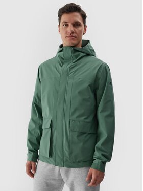 4F 4F Bunda pro přechodné období 4FRSS24TTJAM645-41S Zelená Regular Fit