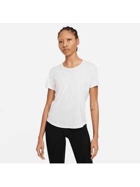 Nike Nike T-shirt Dri-FIT UV One Luxe Bianco Regular Fit