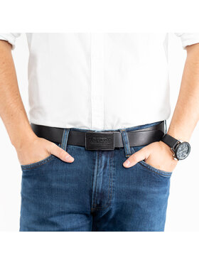 Tom Tailor Tom Tailor Pasek Męski TOM TAILOR Czarny