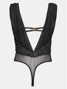 Hunkemöller Bodi Simona 205556 Crna Slim Fit