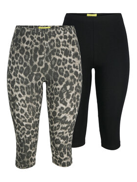 JJXX JJXX 2er-Set Leggings Gigi 12284226 Schwarz Slim Fit