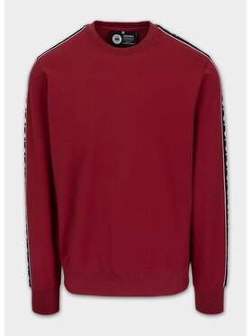 PITBULL PITBULL Bluza Bluza męska TAPE NUGGET L Bordowy Regular Fit