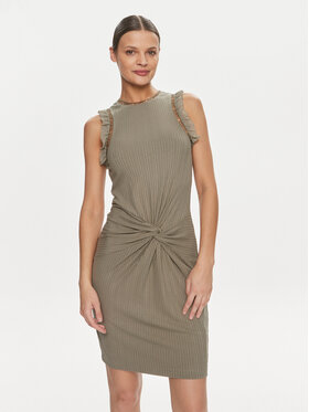 Guess Guess Koktel haljina Olga W4GK30 KC7H2 Zelena Bodycon Fit