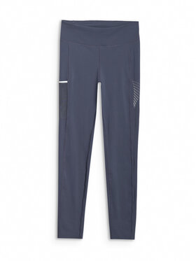 4F 4F Legginsy BLAST Szary ciemny Slim Fit