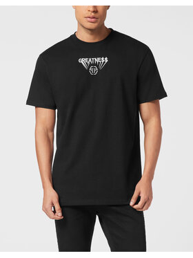 PHILIPP PLEIN PHILIPP PLEIN T-Shirt 26263 Czarny Regular Fit