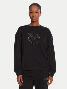 PINKO PINKO Sweatshirt Nelly 100534 A2RO Schwarz Regular Fit