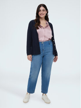 Fiorella Rubino Fiorella Rubino Jeansy P462T005153N004 Turkusowy Regular Fit