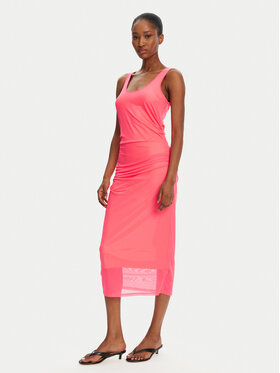 Patrizia Pepe Patrizia Pepe Ежедневна рокля 2A2944/J292-J4H7 Коралов Regular Fit