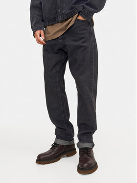 Jack & Jones Jack & Jones Džínsy Chris 12250230 Čierna Relaxed Fit