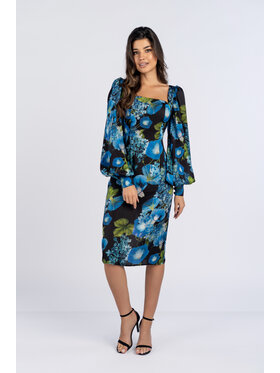 Salme Salme Sukienka codzienna Marina Granatowy Regular Fit
