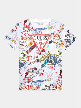 Guess Guess T-Shirt L3YI02 K8HM3 Kolorowy Regular Fit