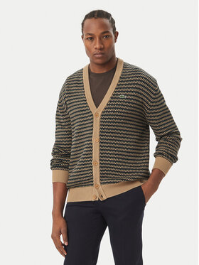 Lacoste Lacoste Kardigan AH8567 Pruun Relaxed Fit