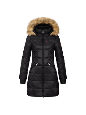 Geographical Norway Geographical Norway Kurtka puchowa WY4579F/GN-NOIR Czarny Regular Fit