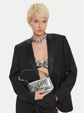 PINKO PINKO Rankinė 520 Shoulder Baby Fl AI 24-25 PLTT 103764 A1W5 Sidabrinė