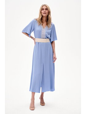 blue shadow blue shadow Sukienka Bizancjum Niebieski Regular Fit