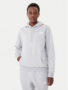 The North Face The North Face Bluza Simple Dome NF0A89EY Szary Regular Fit