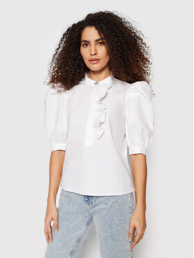 Custommade Custommade Μπλουζάκι Dolores 999369224 Λευκό Regular Fit