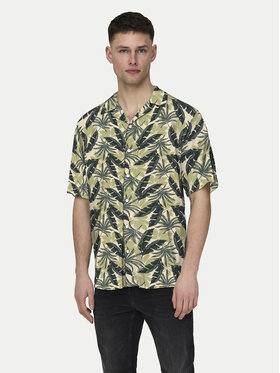 Only & Sons Only & Sons Camicia Wayne 22028616 Verde Regular Fit