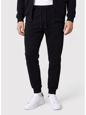 Pako Lorente Pako Lorente Spodnie dresowe P26WN-WD-002 Czarny Basic Fit