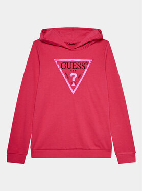 Guess Guess Bluza J83Q14 KAUG0 Różowy Regular Fit