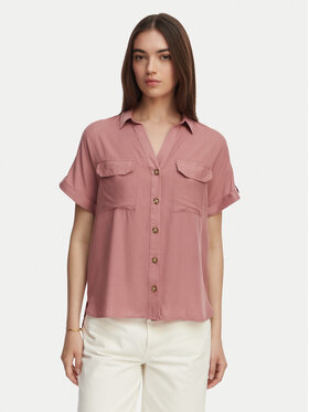 Vero Moda Vero Moda Košile Bumpy 10310139 Růžová Regular Fit
