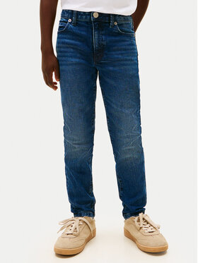 Tommy Hilfiger Tommy Hilfiger Džínsy KB0KB10040 M Tmavomodrá Straight Fit
