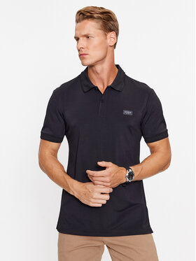Guess Guess Polo M3YP35 KBS60 Czarny Slim Fit
