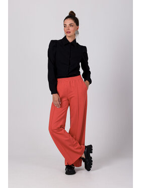 BeWear BeWear Spodnie damskie B275 Czerwony Modern Fit