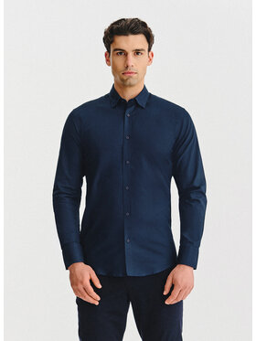 Pako Lorente Pako Lorente Koszula P25WF-1X-011 Granatowy Slim Fit