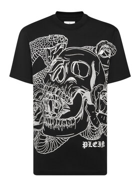 PHILIPP PLEIN PHILIPP PLEIN Tričko 757 Čierna Regular Fit