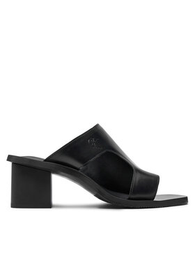 Calvin Klein Jeans Calvin Klein Jeans Шльопанці 5 Heel Sandal Lh Mg Mtl YW0YW01500 Чорний