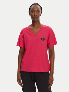 Liu Jo Liu Jo T-Shirt WA5366 JS904 Różowy Regular Fit