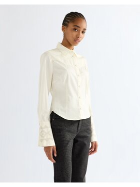 Wrangler Wrangler Koszula BELL WESTERN SLIM Biały Slim Fit