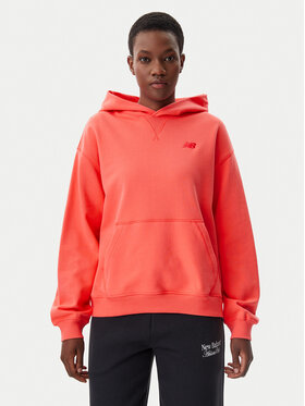 New Balance New Balance Μπλούζα WT41537 Πορτοκαλί Relaxed Fit