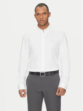 BOSS BOSS Camicia 50533163 Bianco Regular Fit