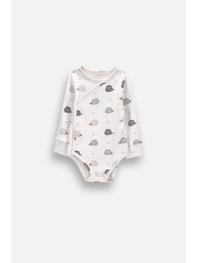 Coccodrillo Coccodrillo Body dziecięce ZC6112601FBN-001 Biały Regular Fit
