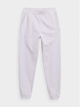 4F 4F Долнище анцуг 4FAW23TTROF472 Виолетов Regular Fit