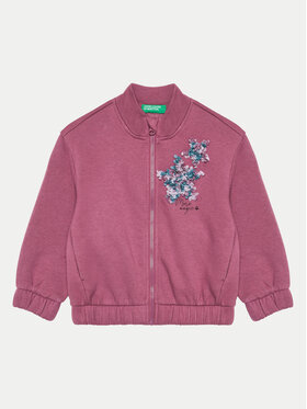 United Colors Of Benetton United Colors Of Benetton Felpa 39M2G503J Viola Oversize