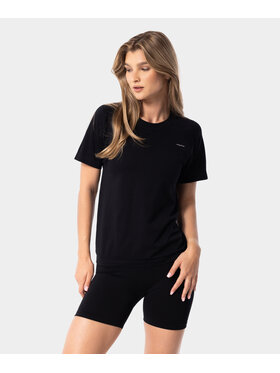 Carpatree Carpatree Koszulka techniczna Simply Top Czarny Fitted Fit