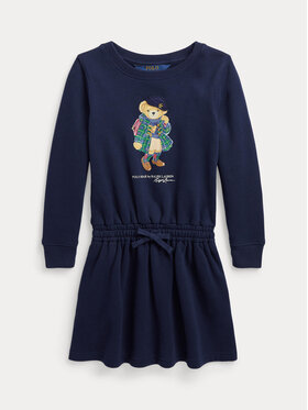 Polo Ralph Lauren Polo Ralph Lauren Kleid für den Alltag Bearfleecedr 312916767002 Dunkelblau Regular Fit