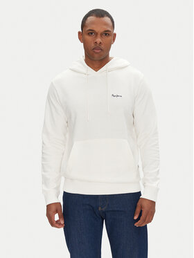 Pepe Jeans Pepe Jeans Felpa Essential PM582839 Bianco Regular Fit