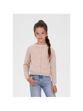 minoti minoti Kardigan 32KNIT155 Beżowy Regular Fit